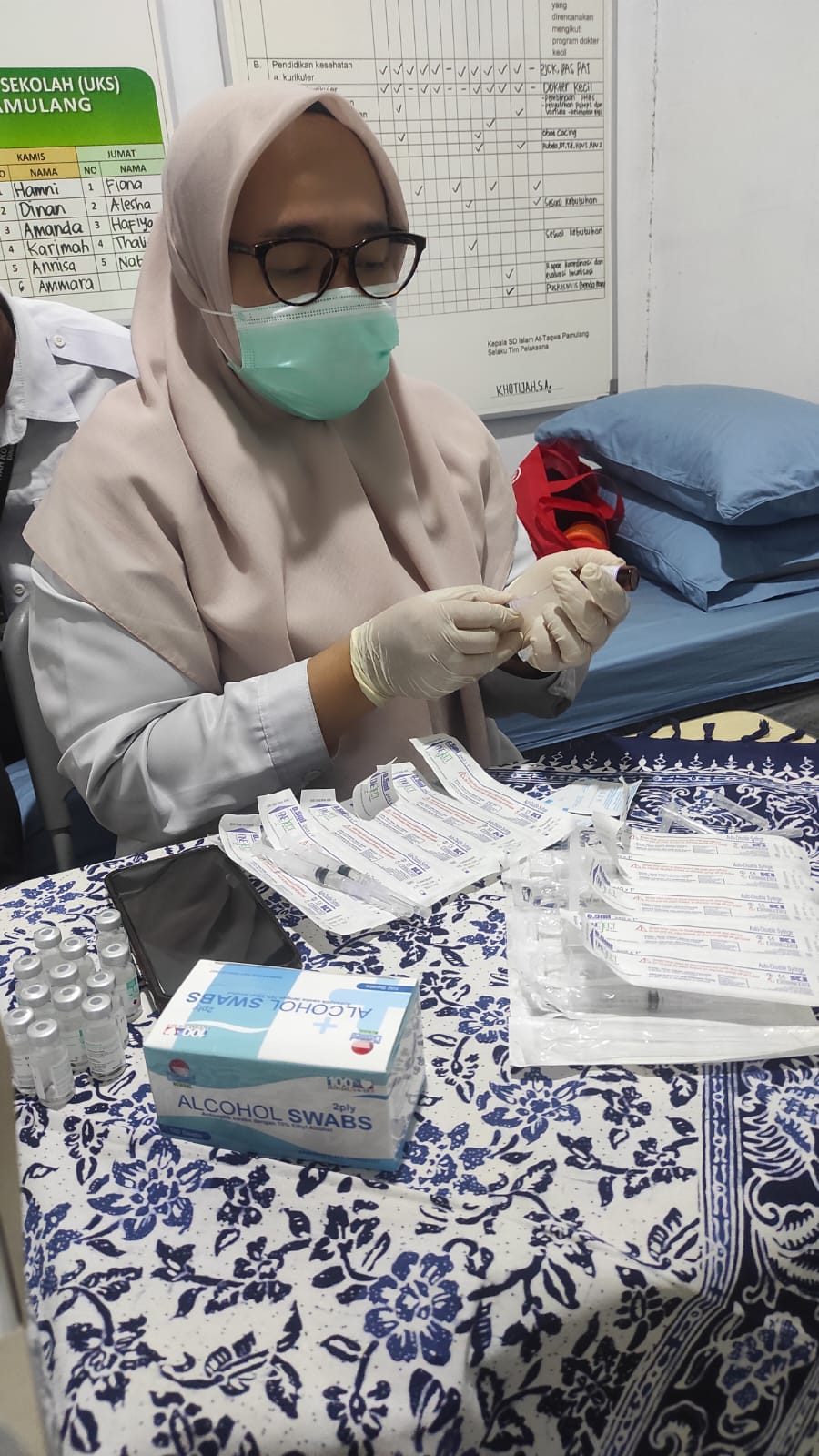 Pelaksanaan kegiatan BIAS di SD Islam At Taqwa